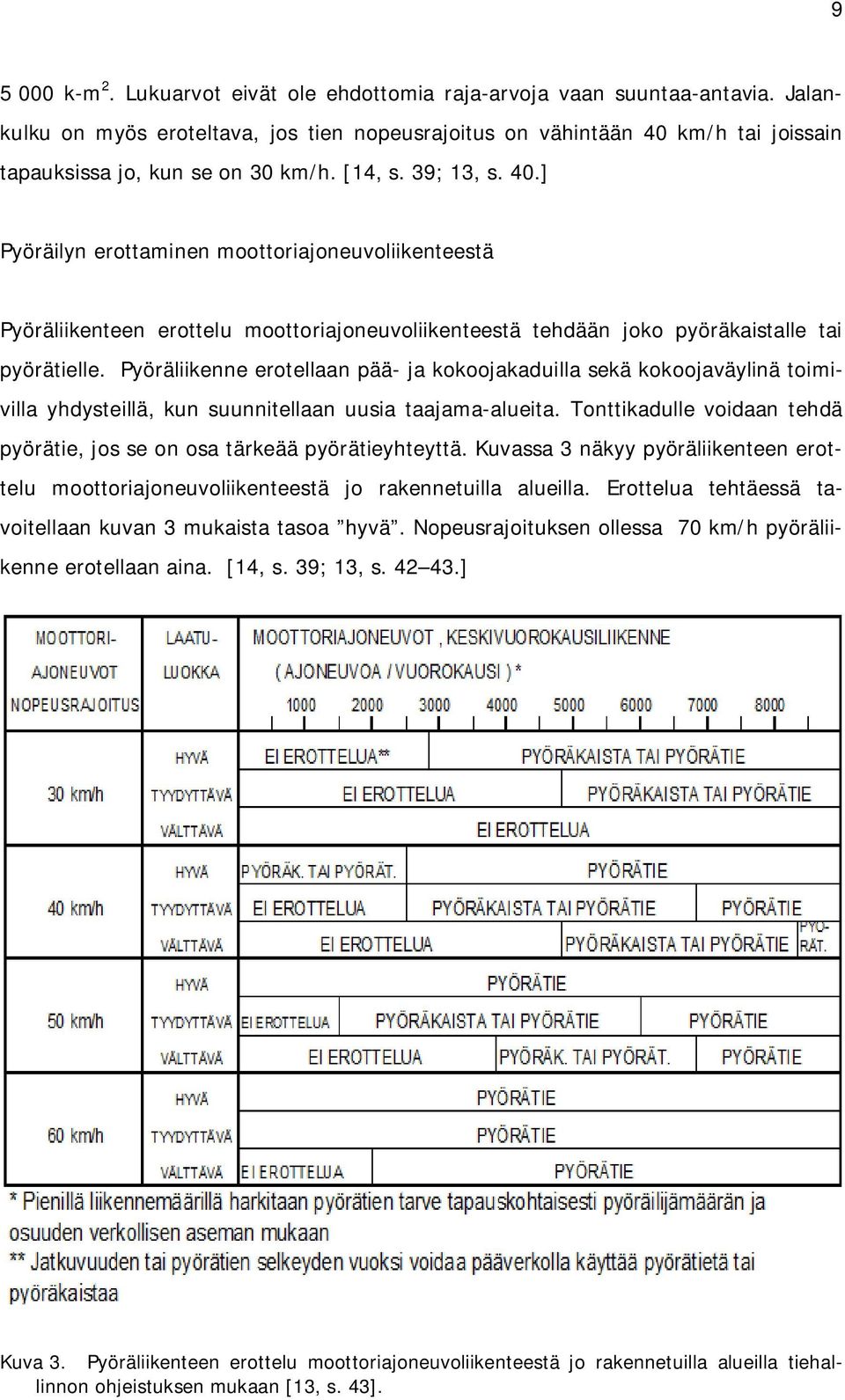 km/h tai joissain tapauksissa jo, kun se on 30 km/h. [14, s. 39; 13, s. 40.