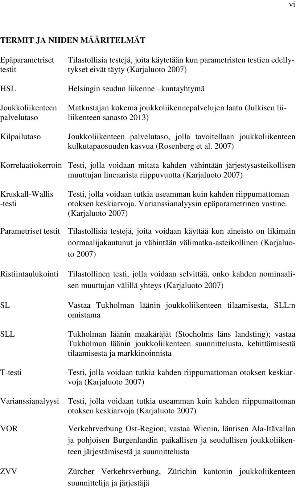 joukkoliikenteen kulkutapaosuuden kasvua (Rosenberg et al.