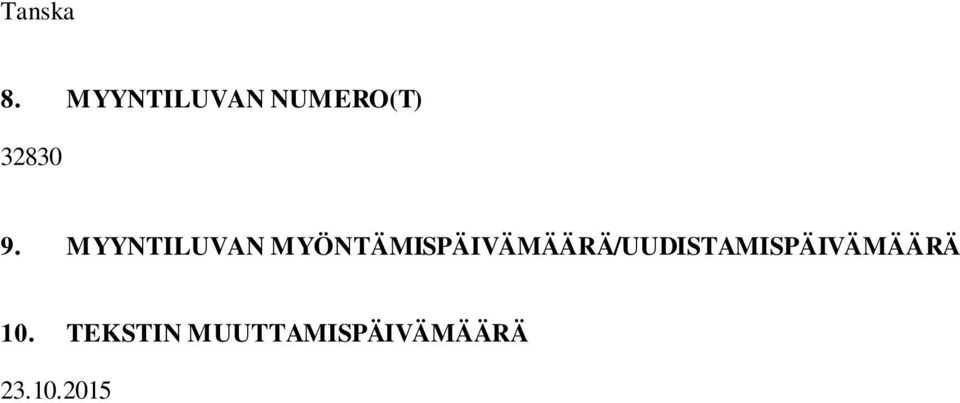 MYYNTILUVAN