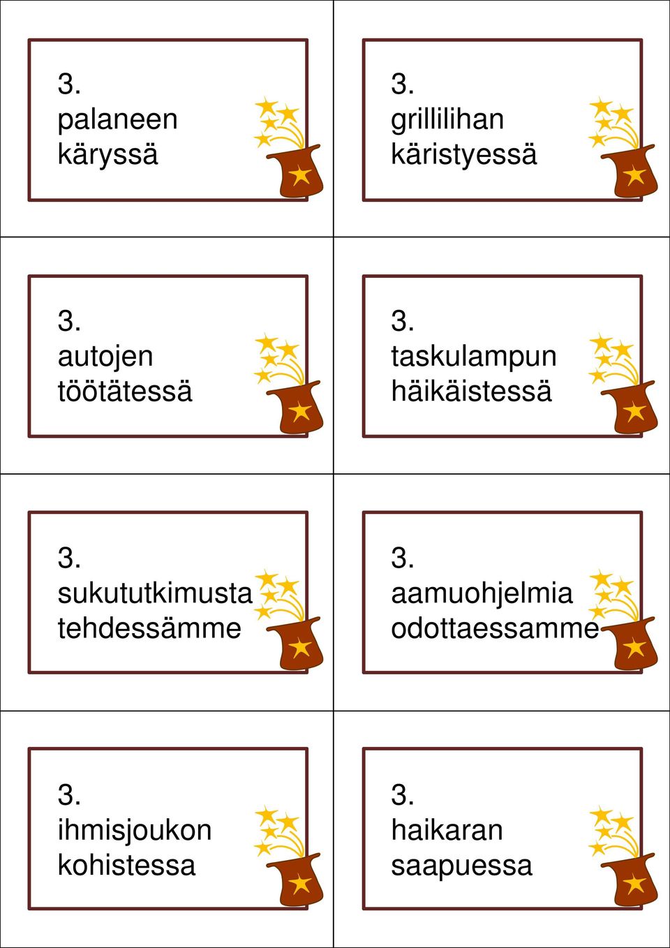 sukututkimusta tehdessämme aamuohjelmia