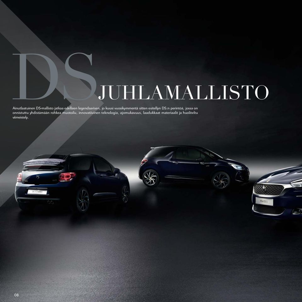 DS:n perintöä, jossa on onnistuttu yhdistämään rohkea muotoilu,