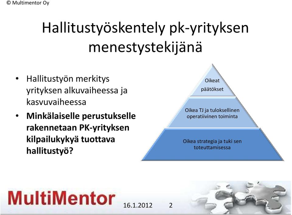 rakennetaan PK-yrityksen kilpailukykyä tuottava hallitustyö?