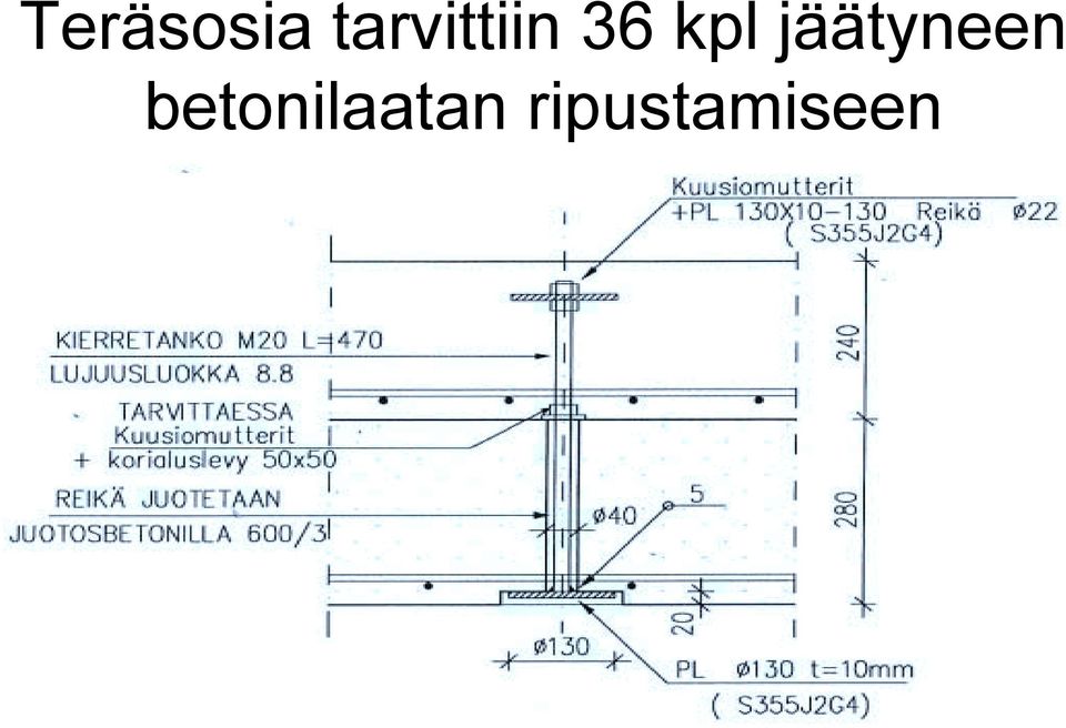 kpl jäätyneen