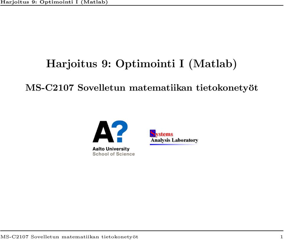 matematiikan tietokonetyöt