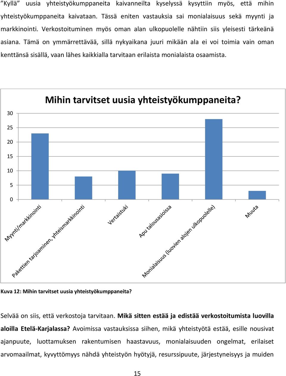 Tämä on ymmärrettävää, sillä nykyaikana juuri mikään ala ei voi toimia vain oman kenttänsä sisällä, vaan lähes kaikkialla tarvitaan erilaista monialaista osaamista.