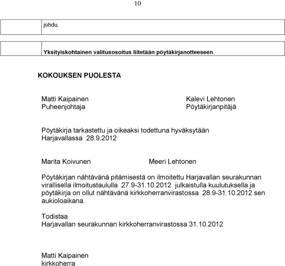 Harjavallassa 28.9.
