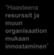 Muutos on tunnistettu hyvin ja tarve muutokselle ymmärretään mutta ei ehkä täysin tiedosteta senseof-urgencyä asiassa.