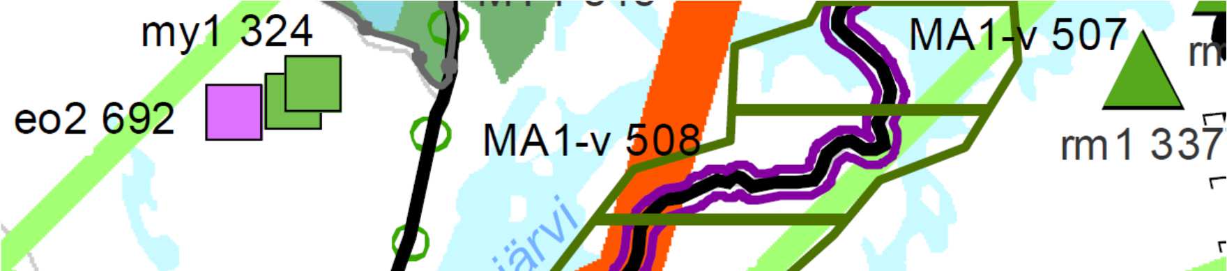 RAUTALAMPI Hännilän ranta-asemakaava KUVA 3: Ote Pohjois-Savon maakuntakaavojen yhdistelmästä Pohjakartta Pohjakarttana käytetään maanmittauslaitoksen maastotieto- ja kiinteistöraja-aineistoa.