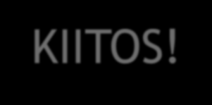 KIITOS! Sanna Hast Porotalousneuvoja sanna.hast@paliskunnat.fi p.