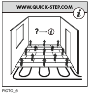 ASENNUSOHJEET Quick-Step Impressive / Impressive ULTRA FI Parhaiden tulosten saavuttamiseksi on tärkeää, että noudatat asennusohjeita tarkasti.