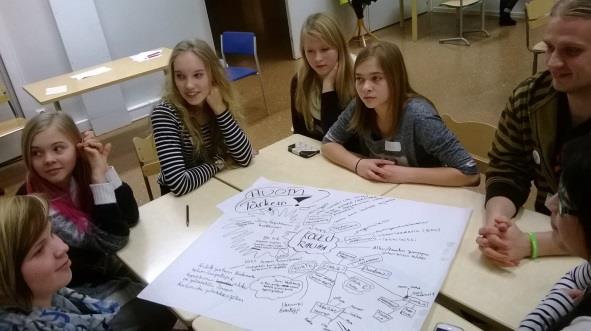 Vuosikertomus 2015 14 Vanhempainiltoja pidettiin Kouvolassa ja Lappeenrannassa. Vanhempainilloissa kohdattiin noin 40 vanhempaa.