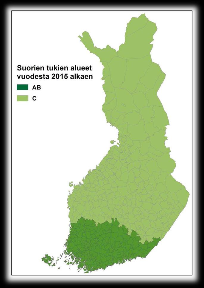 Uudet tukialueet: AB C