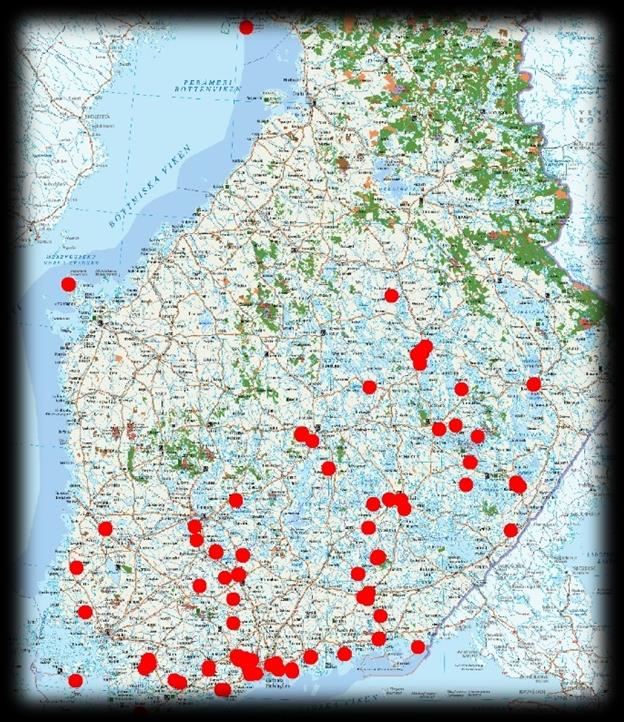 Vieraslajiesiintymät suojelualueilla painottuvat eteläiseen Suomeen Eniten luonnonsuojelualueiden vieraskasvihavaintoja: