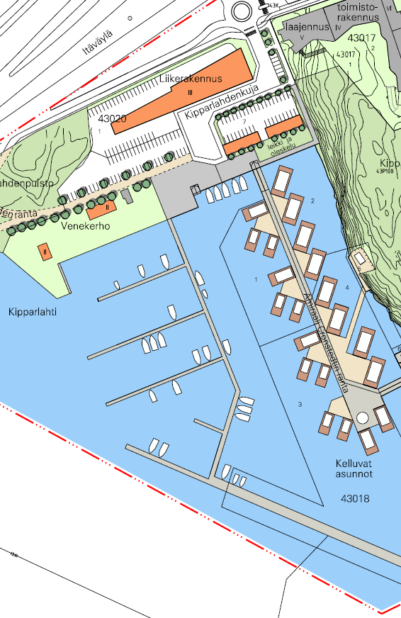 Kaavaselostuksen mukaan nykyiset talvisäilytyspaikkamäärät on pyritty säilyttämään mahdollistamalla veneiden talvisäilytys venesataman pysäköintialueilla sekä laajentamalla venesatama-aluetta mm.