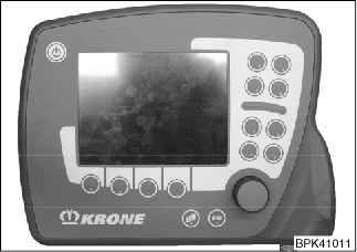 Pos: 33.5.5 /BA/Info-C enter/ladewag en/ei nschalten Bedieneinheit @ 0\mod_0063906787_7.doc @ 4598 Pos: 33.6 /BA/-----Seitenumbruch------ @ 0\mod_967536_0.doc @ 464 Hallintalaite-Komfort 9.