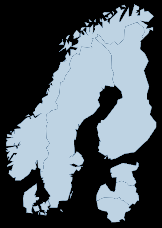 Suomi kumppanina kansainvälisessä kilpailussa Nordic-alueen myynti yhteensä 729 milj.