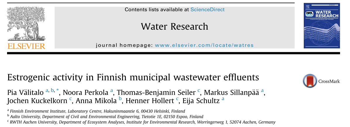 Smarter monitoring of micropollutants