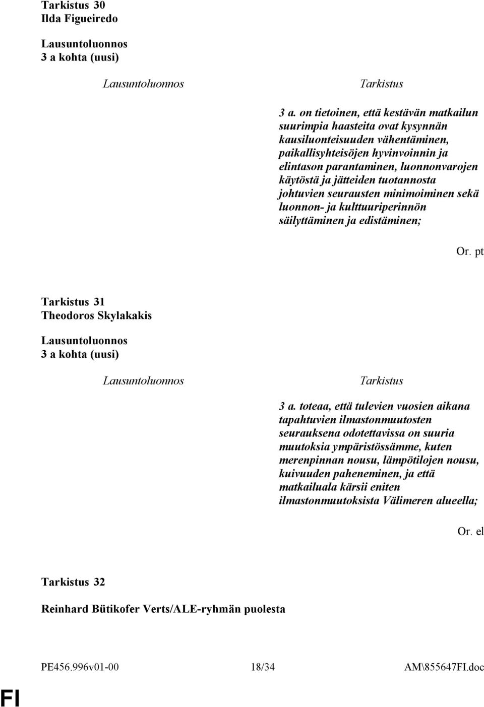 jätteiden tuotannosta johtuvien seurausten minimoiminen sekä luonnon- ja kulttuuriperinnön säilyttäminen ja edistäminen; Or. pt 31 Theodoros Skylakakis 3 a kohta (uusi) 3 a.