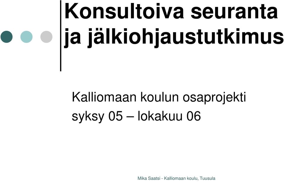 Kalliomaan koulun