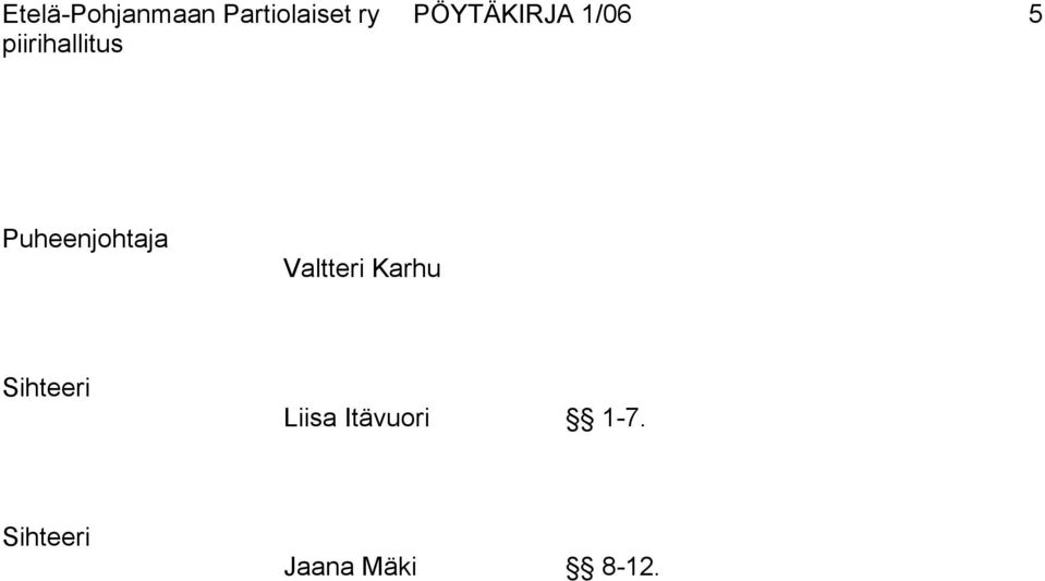 Valtteri Karhu Sihteeri Liisa