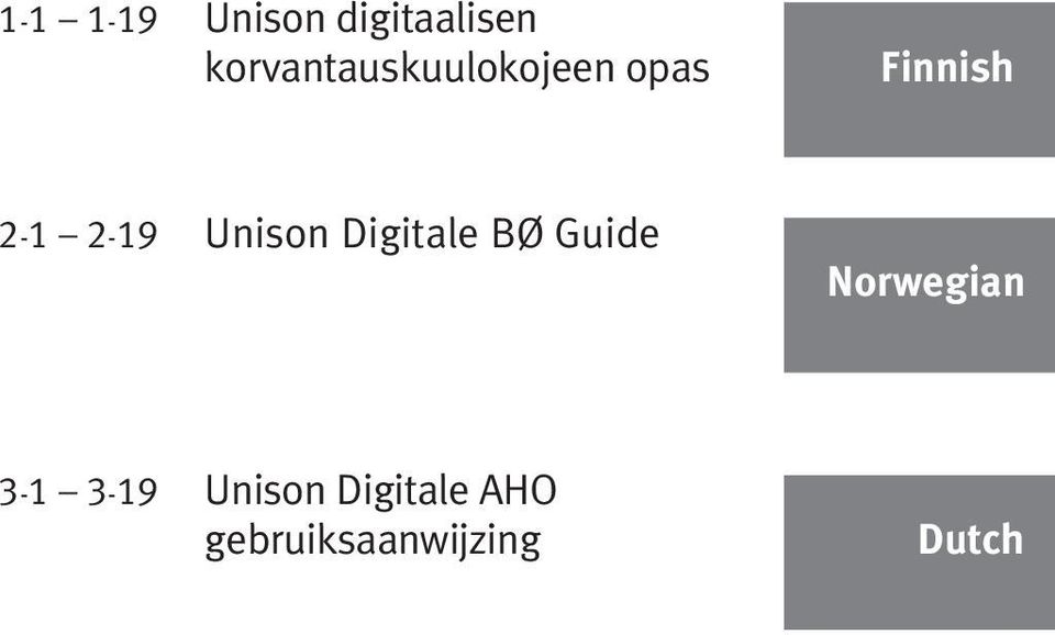 2-19 Unison Digitale BØ Guide Norwegian
