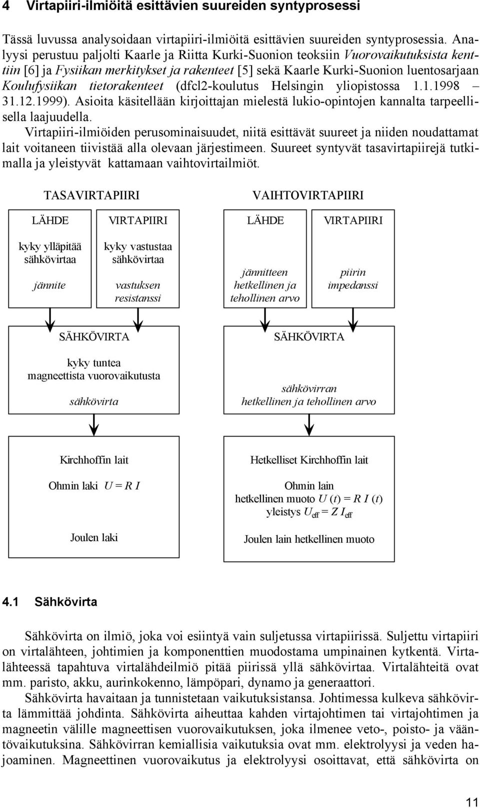 tietorakenteet (dfcl2-koulutus Helsingin yliopistossa 1.1.1998 31.12.1999). Asioita käsitellään kirjoittajan mielestä lukio-opintojen kannalta tarpeellisella laajuudella.