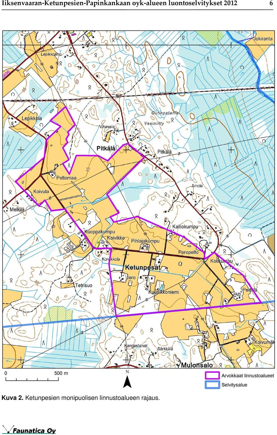 luontoselvitykset 2012 6 Kuva 2.