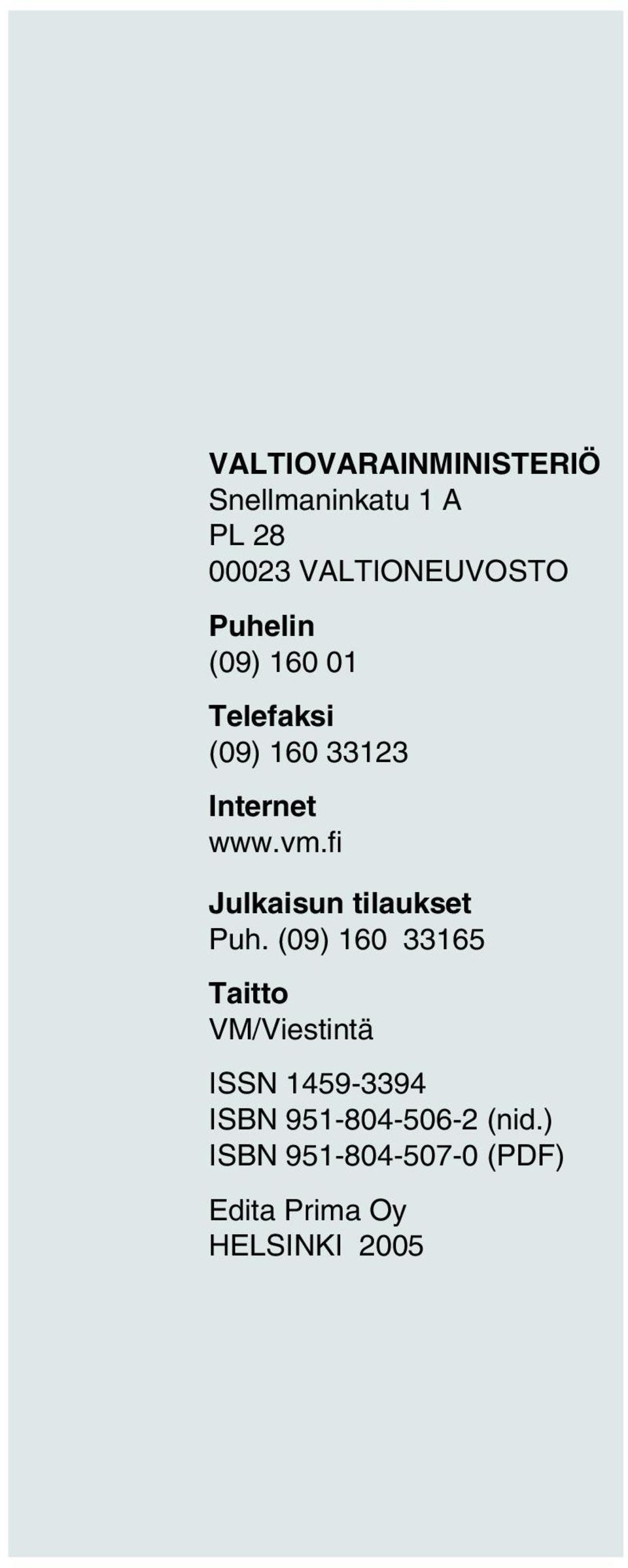 fi Julkaisun tilaukset Puh.