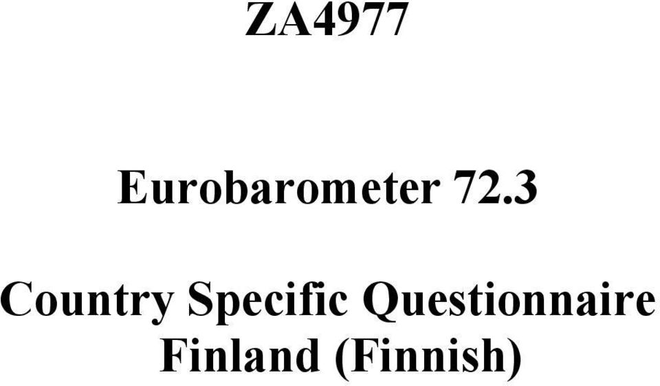 Country Specific