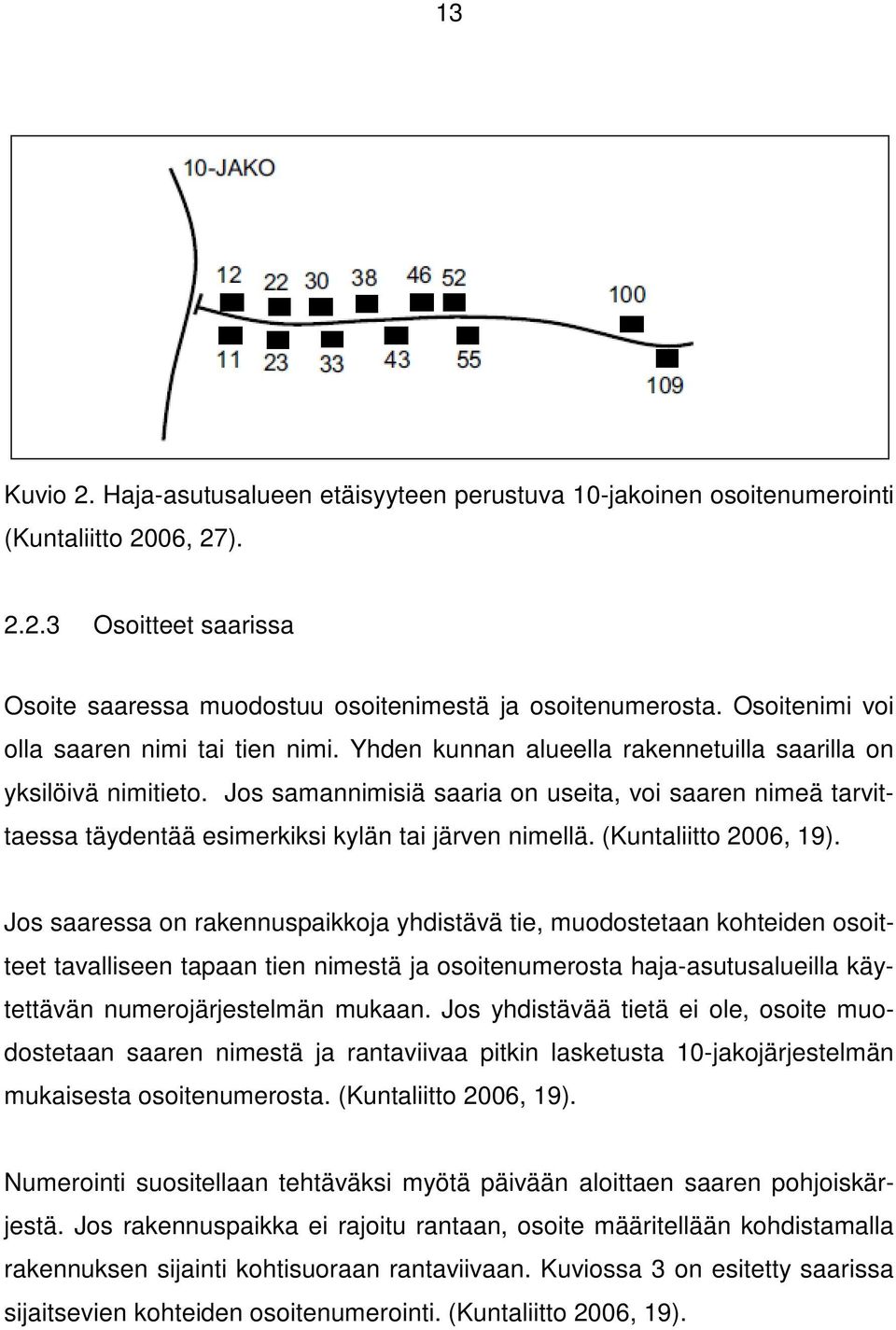 Jos samannimisiä saaria on useita, voi saaren nimeä tarvittaessa täydentää esimerkiksi kylän tai järven nimellä. (Kuntaliitto 2006, 19).