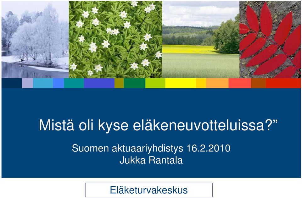 Suomen aktuaariyhdistys 16.2.