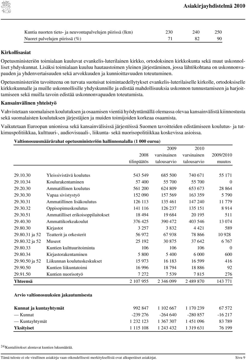 Lisäksi toimialaan kuuluu hautaustoimen yleinen järjestäminen, jossa lähtökohtana on uskonnonvapauden ja yhdenvertaisuuden sekä arvokkuuden ja kunnioittavuuden toteutuminen.