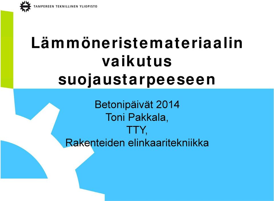 Betonipäivät 2014 Toni