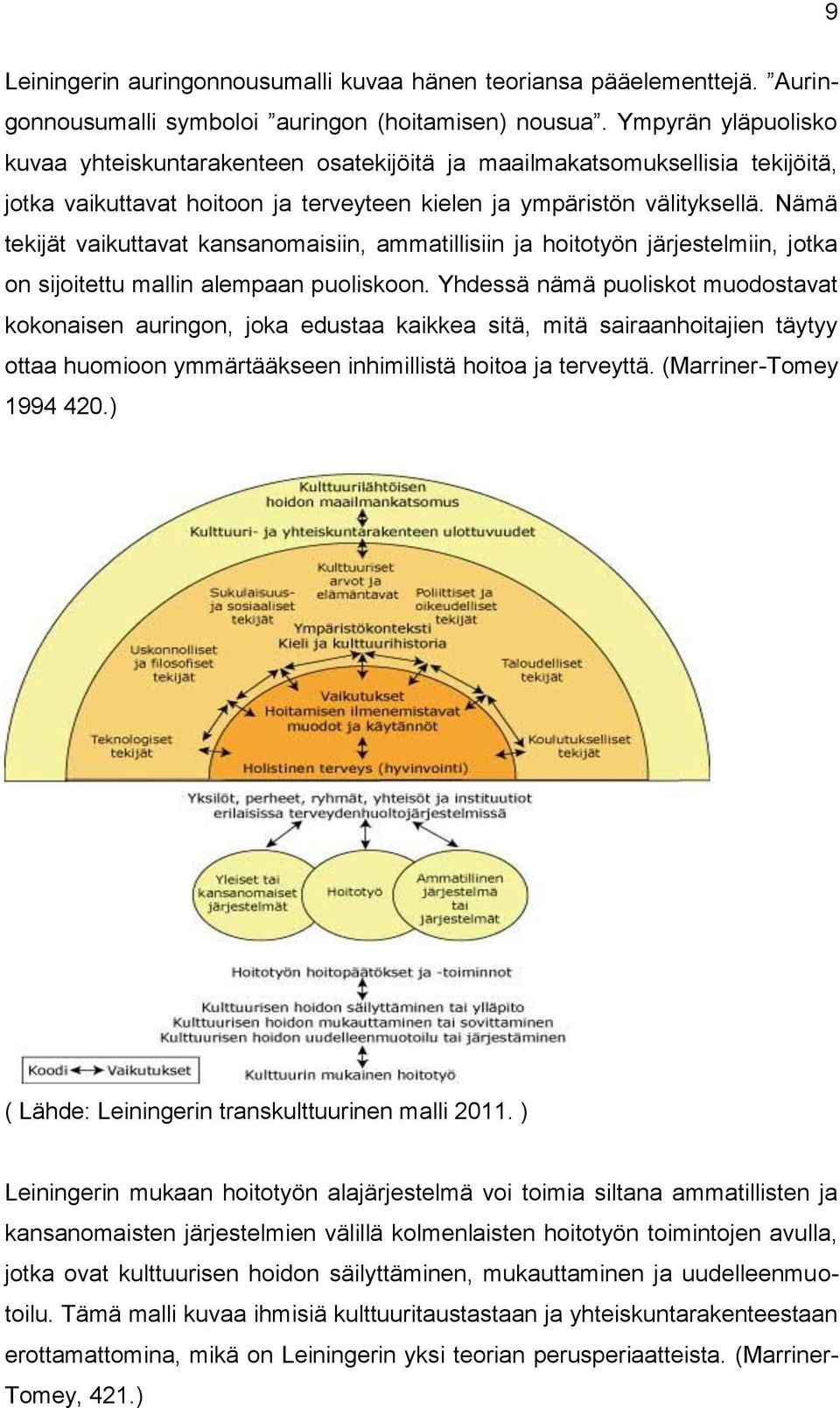 Nämä tekijät vaikuttavat kansanomaisiin, ammatillisiin ja hoitotyön järjestelmiin, jotka on sijoitettu mallin alempaan puoliskoon.