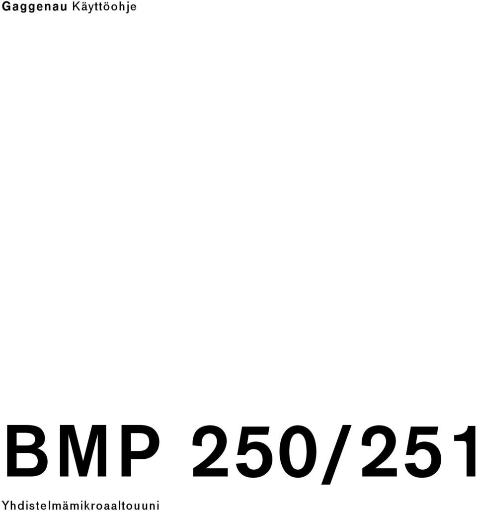 BMP 250/251