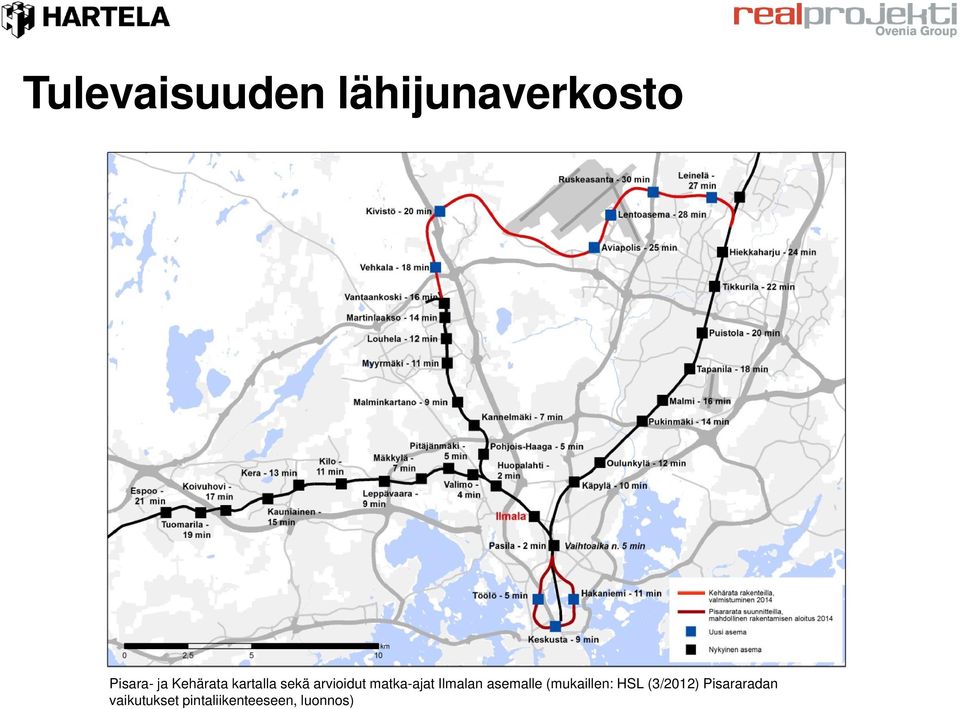 Ilmalan asemalle (mukaillen: HSL (3/2012)