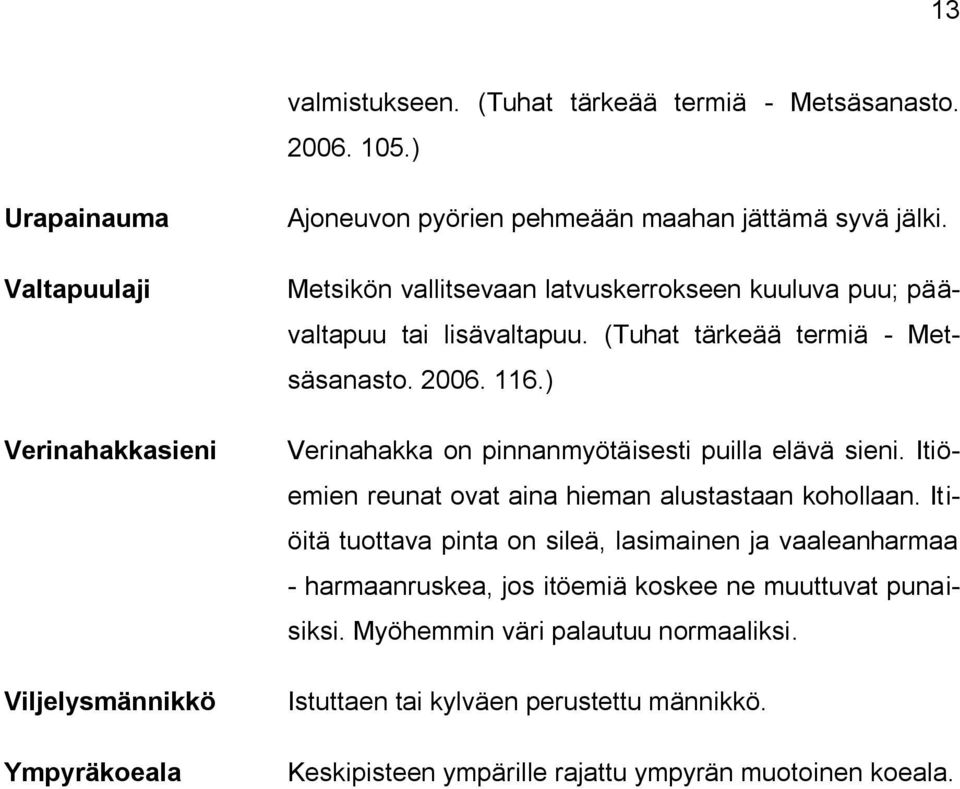 Metsikön vallitsevaan latvuskerrokseen kuuluva puu; päävaltapuu tai lisävaltapuu. (Tuhat tärkeää termiä - Metsäsanasto. 2006. 116.