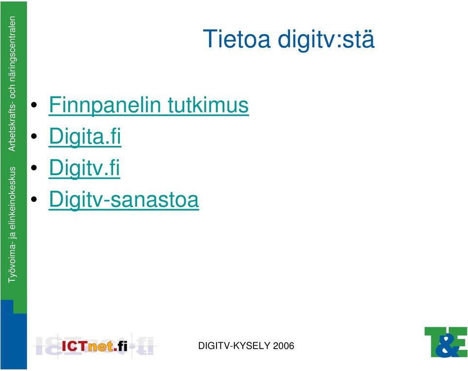 fi Digitv-sanastoa 8 Työvoima- ja