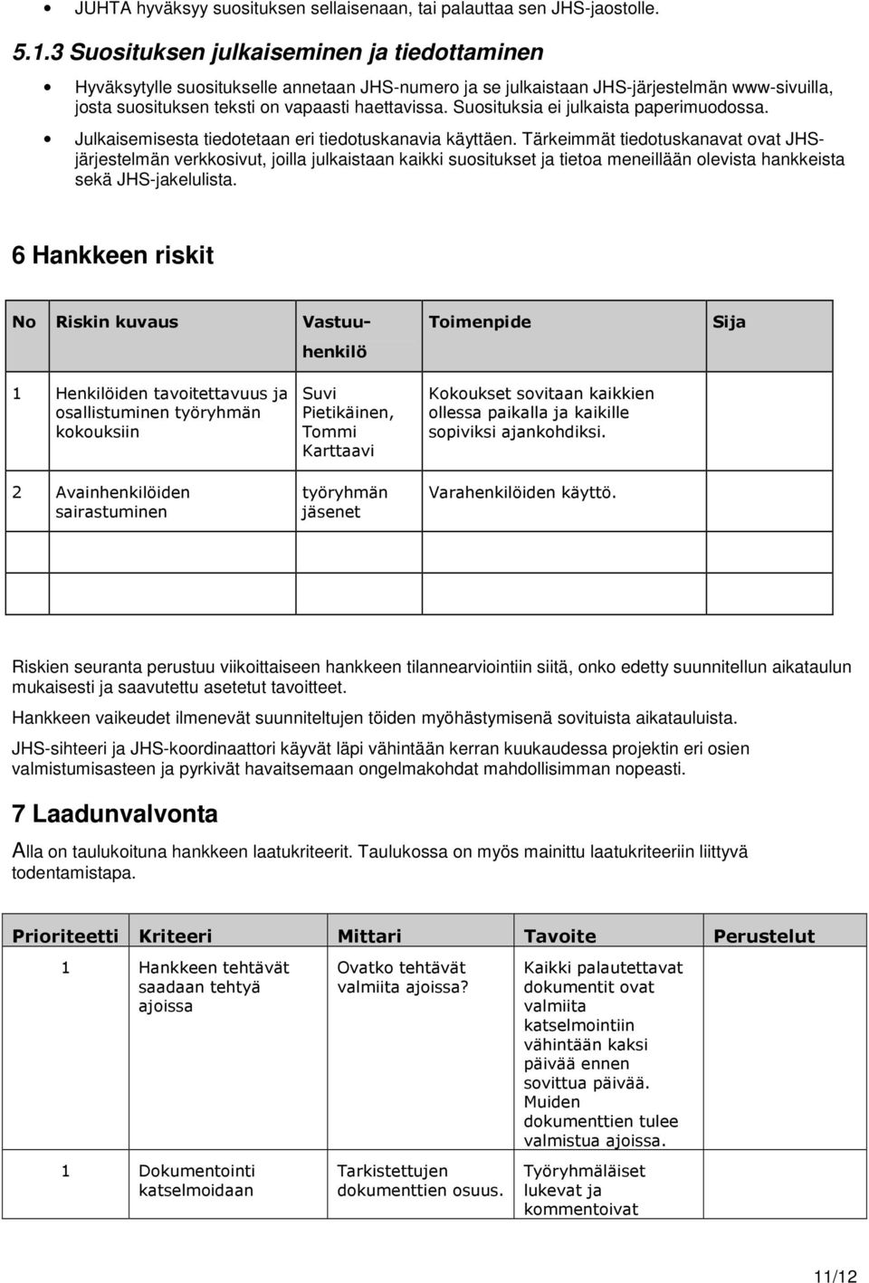 Suosituksia ei julkaista paperimuodossa. Julkaisemisesta tiedotetaan eri tiedotuskanavia käyttäen.