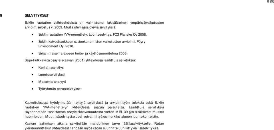 Saijan maisema-alueen hoito- ja käyttösuunnitelma 2006.