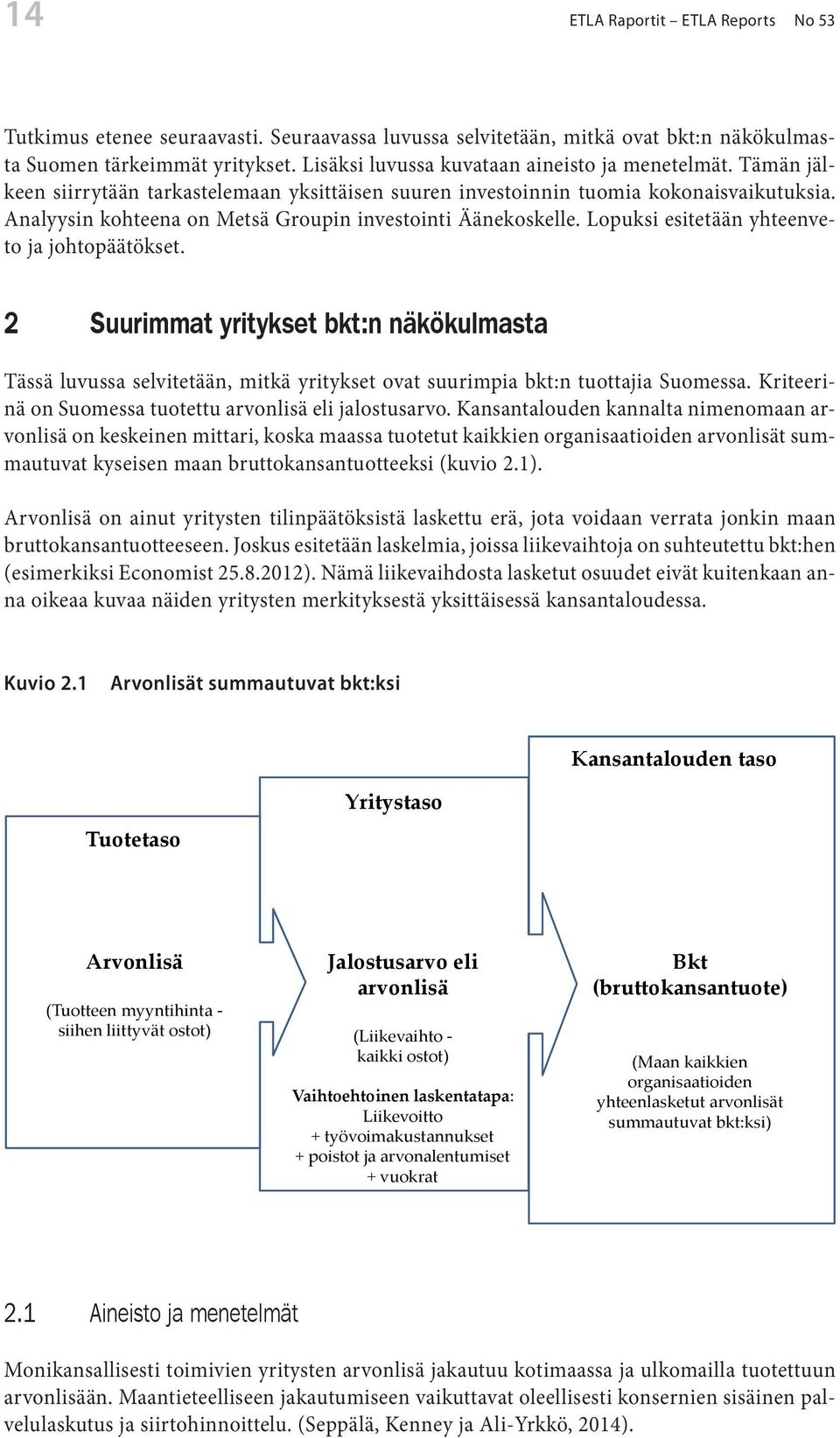 Analyysin kohteena on Metsä Groupin investointi Äänekoskelle. Lopuksi esitetään yhteenveto ja johtopäätökset.