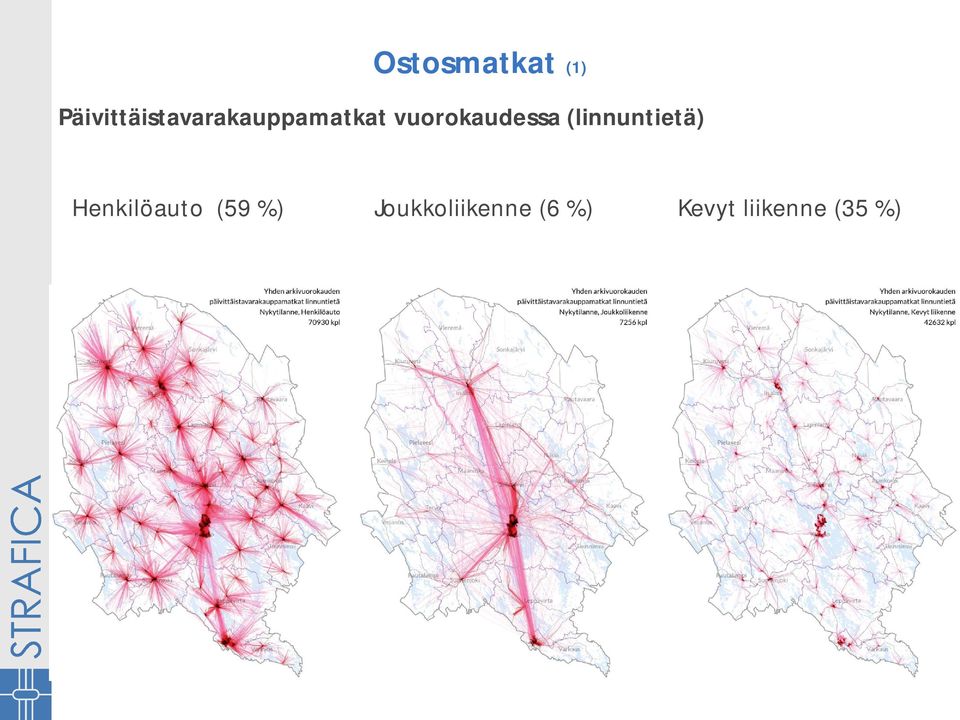 vuorokaudessa (linnuntietä)