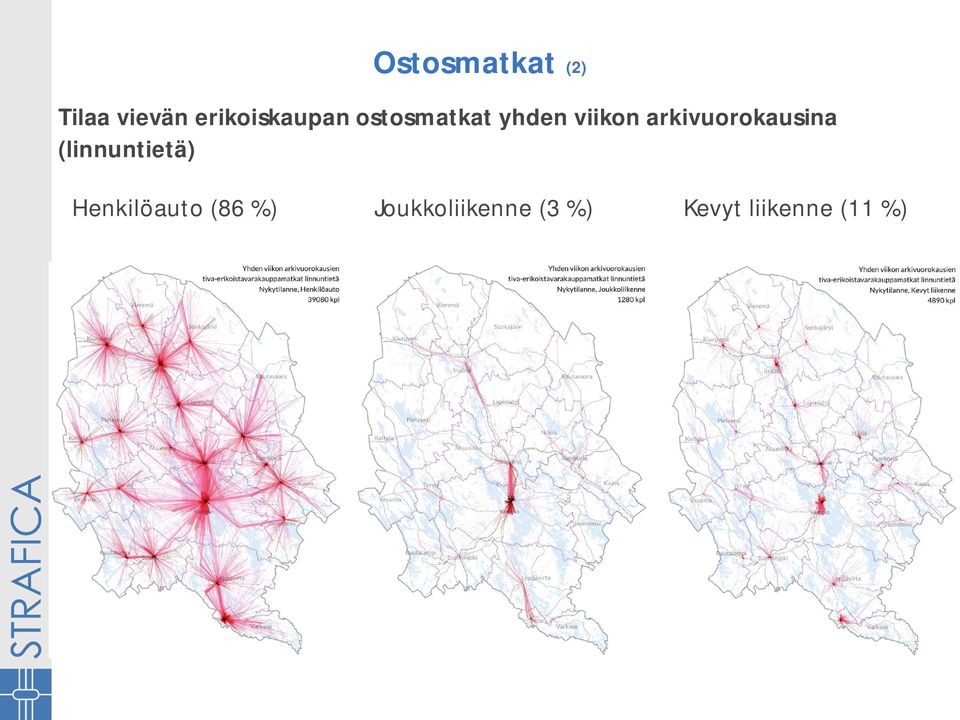 arkivuorokausina (linnuntietä)