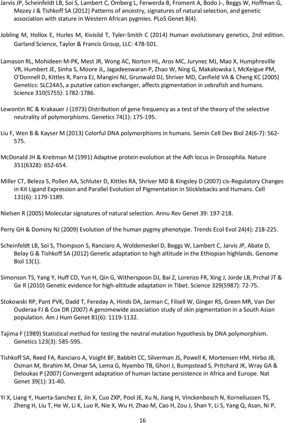 Garland Science, Taylor & Francis Group, LLC: 478-501.
