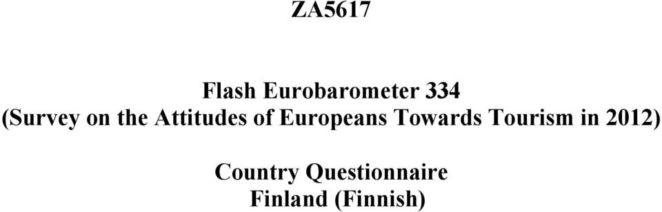 Europeas Towards Tourism i 0)