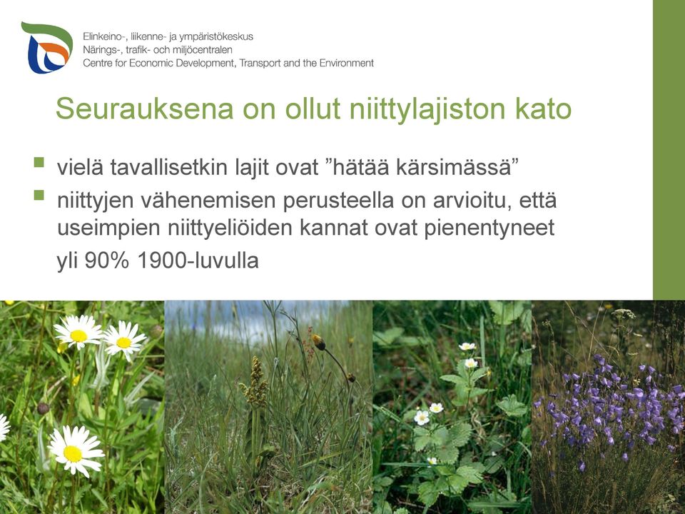 vähenemisen perusteella on arvioitu, että useimpien