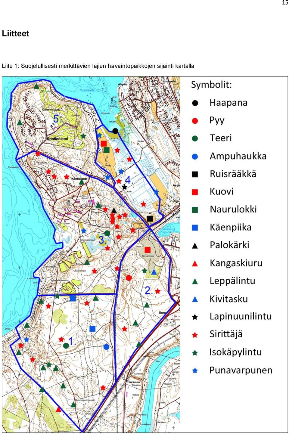 merkittävien lajien