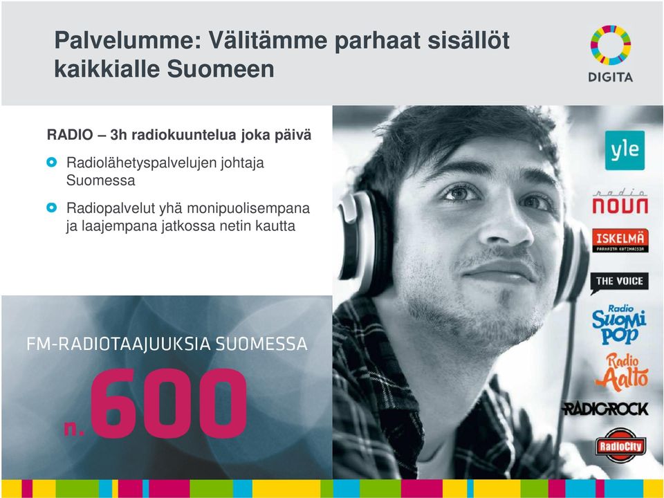 Radiolähetyspalvelujen johtaja Suomessa