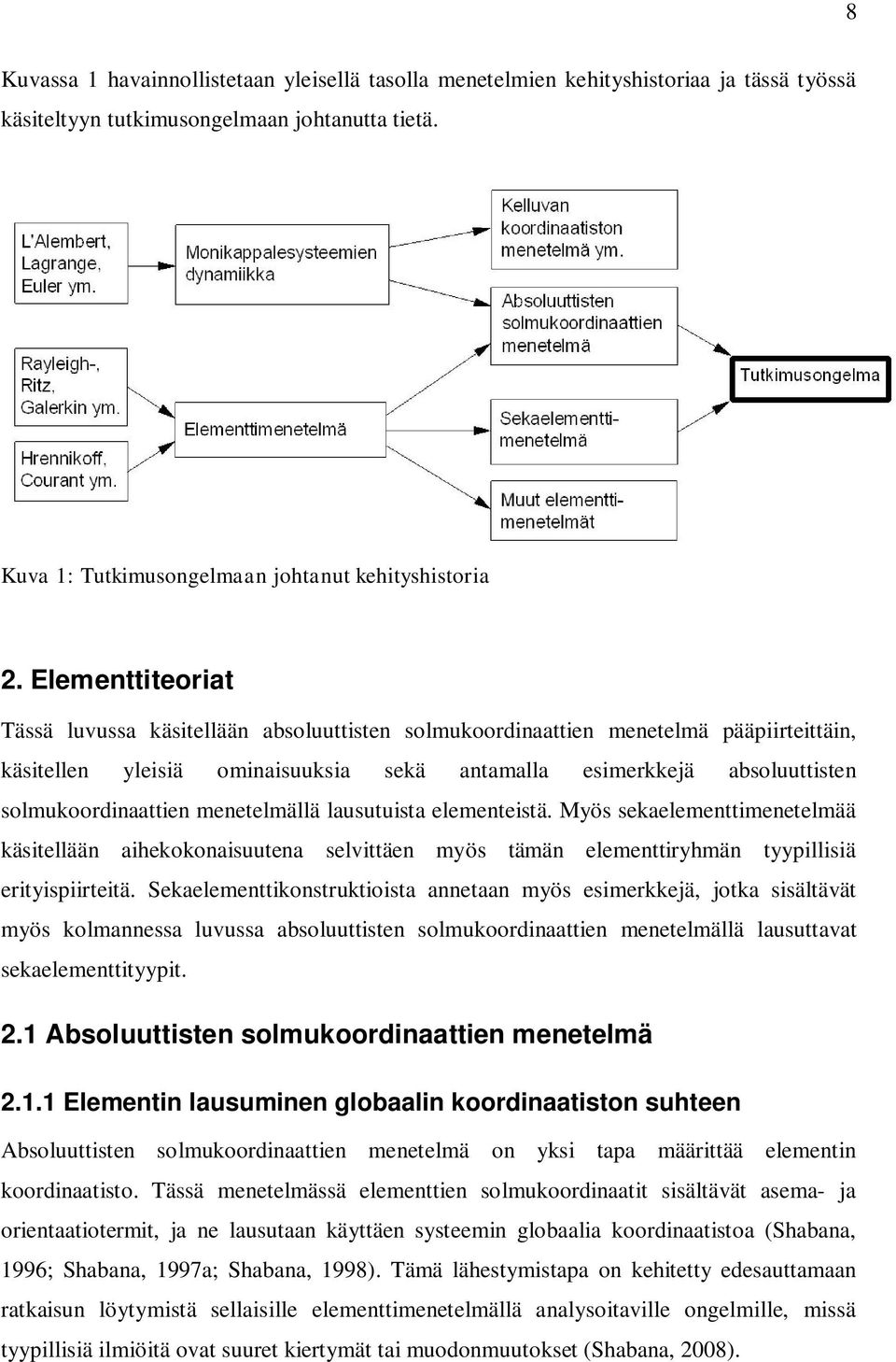 lausutusta elementestä. Myös sekaelementtmenetelmää kästellään ahekokonasuutena selvttäen myös tämän elementtryhmän tyypllsä ertysprtetä.