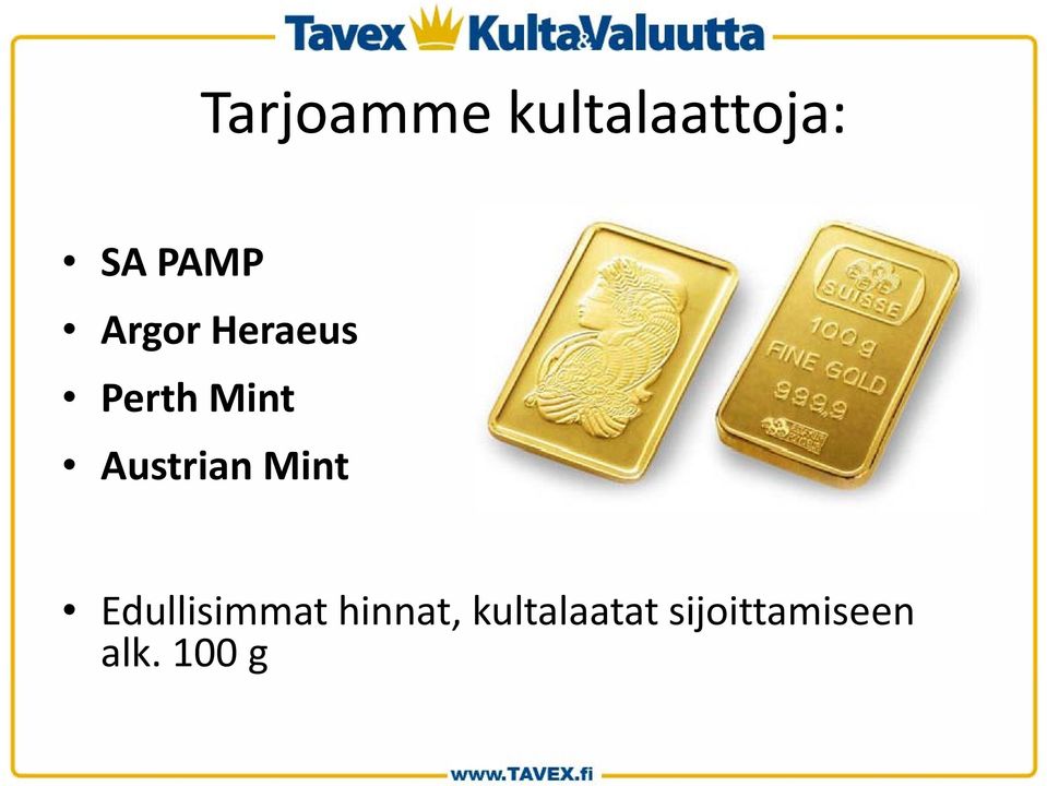 Austrian Mint Edullisimmat